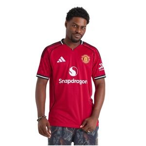 Adidas Manchester United 2025/2026 Home Soccer Jersey Men's 2XL‎ Football Shirt